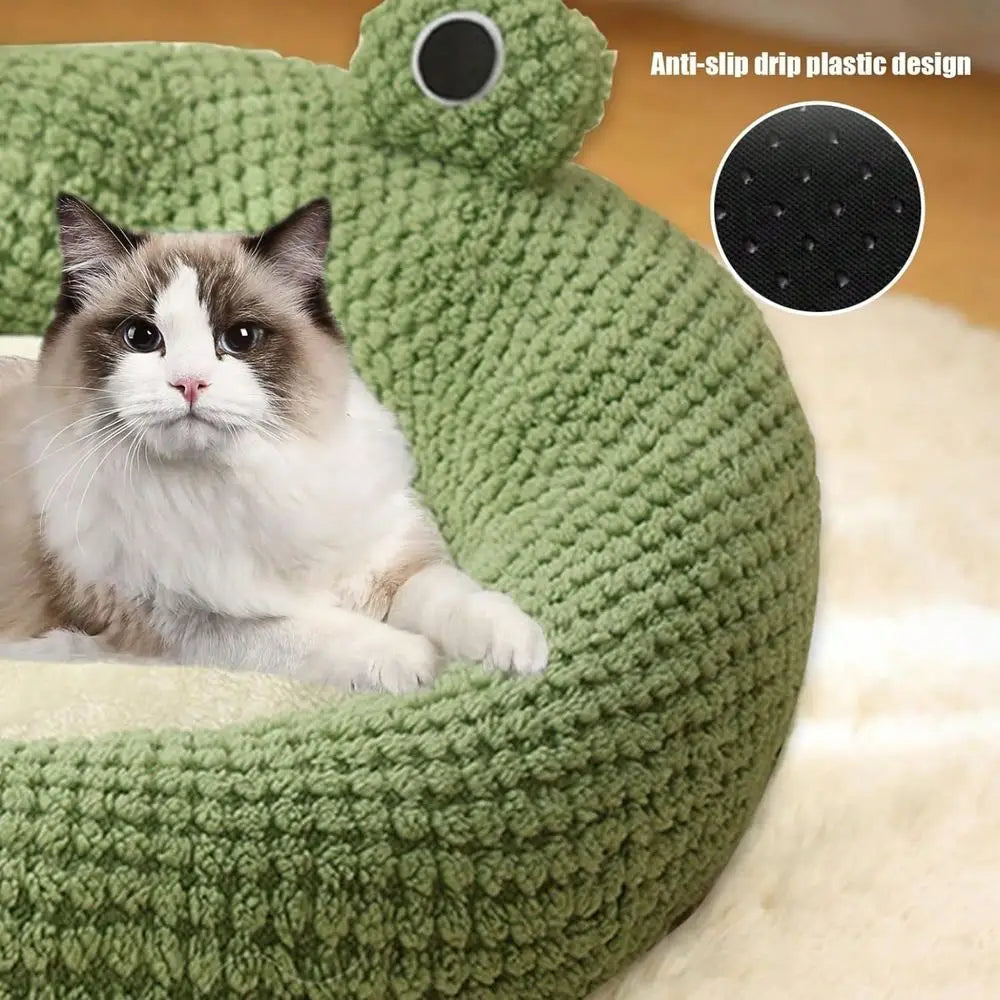 Breathable Plush Pet Bed For Cats And Dogs