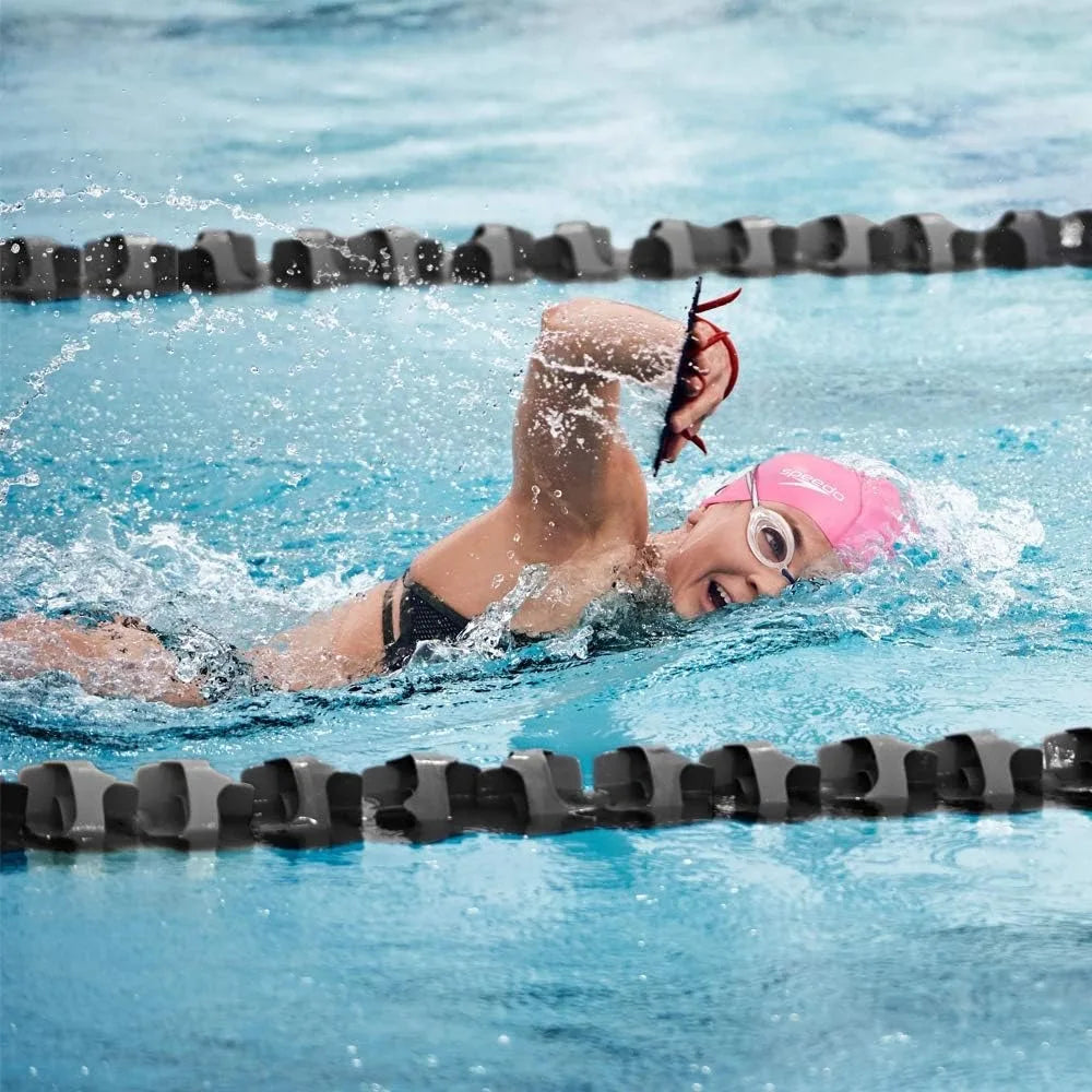 Unisex Swim Goggles With Wide Panoramic Lens UV Protection