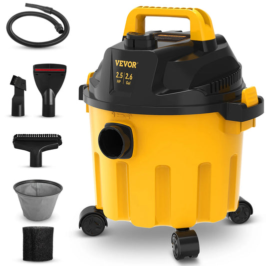 Succebuy 2.6 Gallon Wet Dry Shop Vacuum