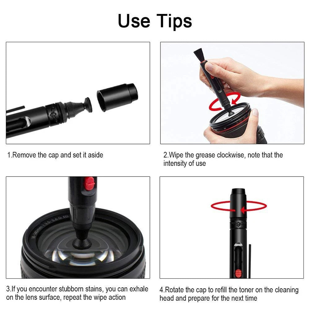 APWIKOGER DSLR Lens Cleaner Kit 47Pcs Sensor Cleaning