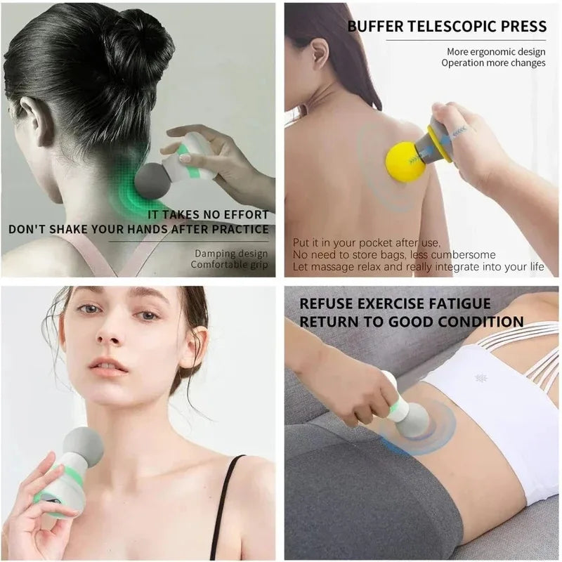Mini Portable Massage Gun Deep Tissue Percussion Massager