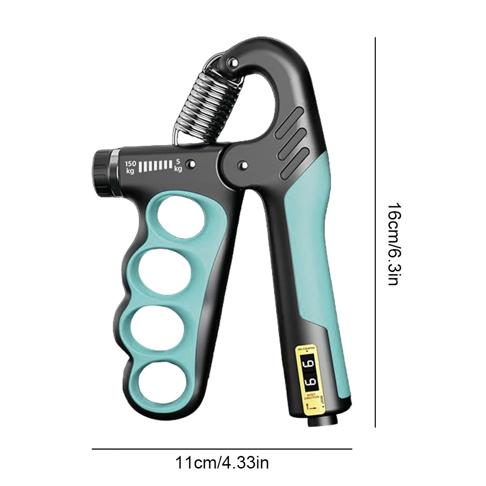 Adjustable Hand Grip Strengthener 5 to 100Kg With Counter