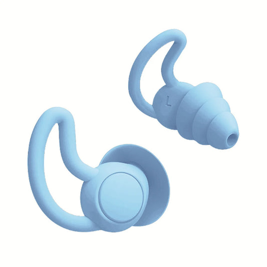 RZAHUAHU Silicone Earplugs Waterproof For Sleep And Swim
