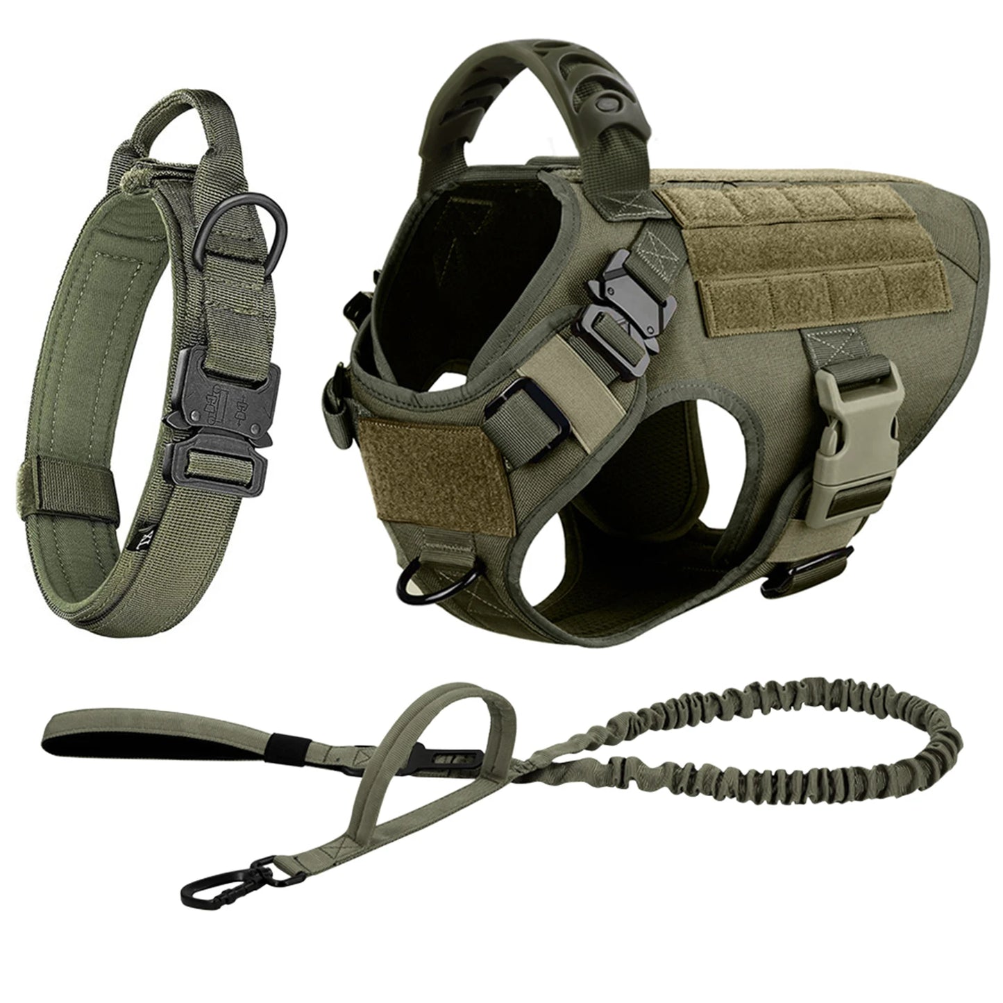 Dog Harness And Leash Set For Training Walks