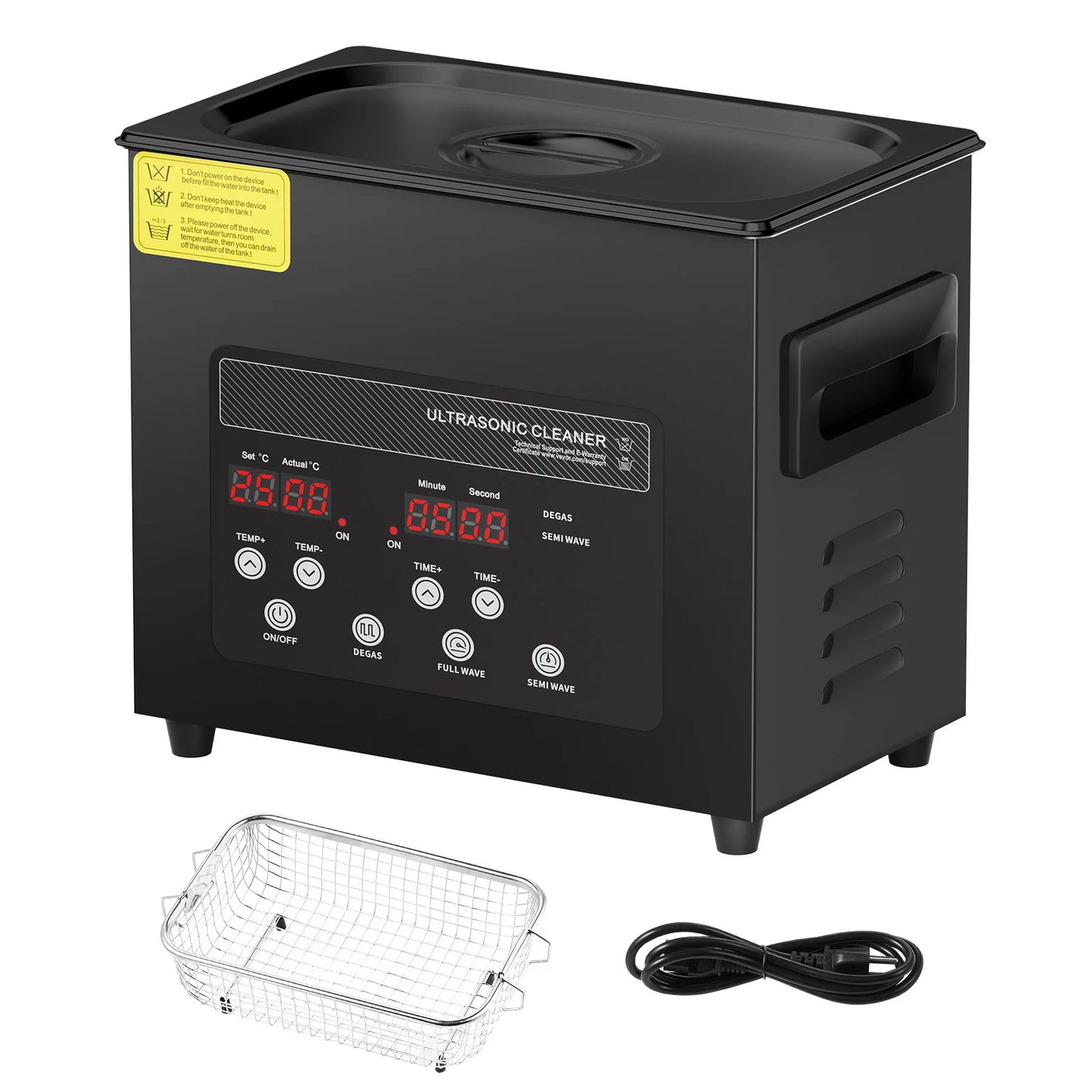 Succebuy Ultrasonic Dish Cleaner Portable Washer With Timer