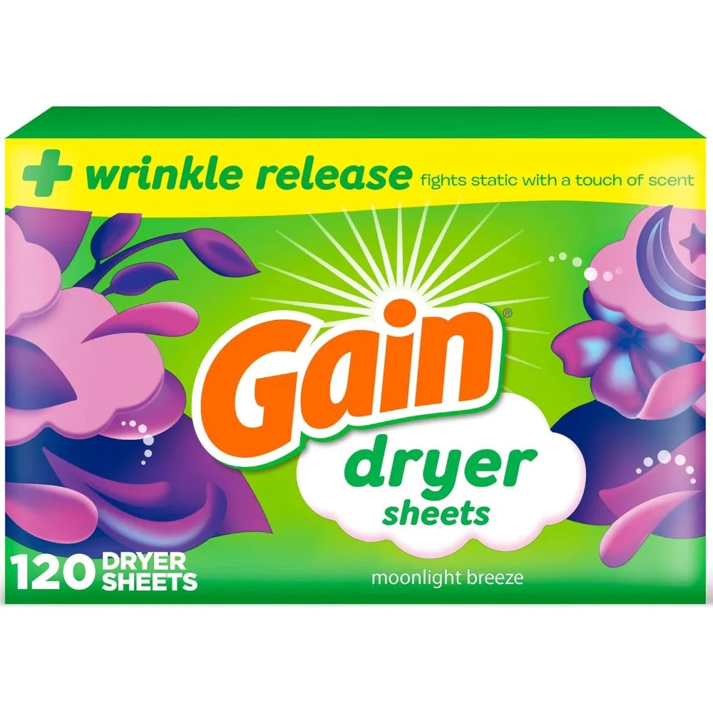 Moonlight Breeze Fabric Softener Dryer Sheets