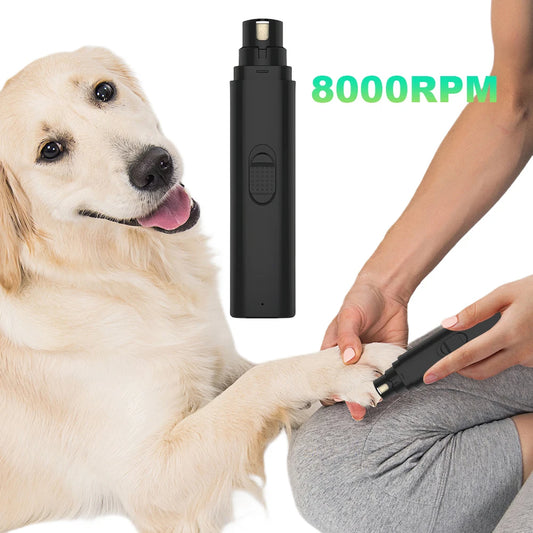 APWIKOGER Electric Pet Nail Grinder Painless Grooming