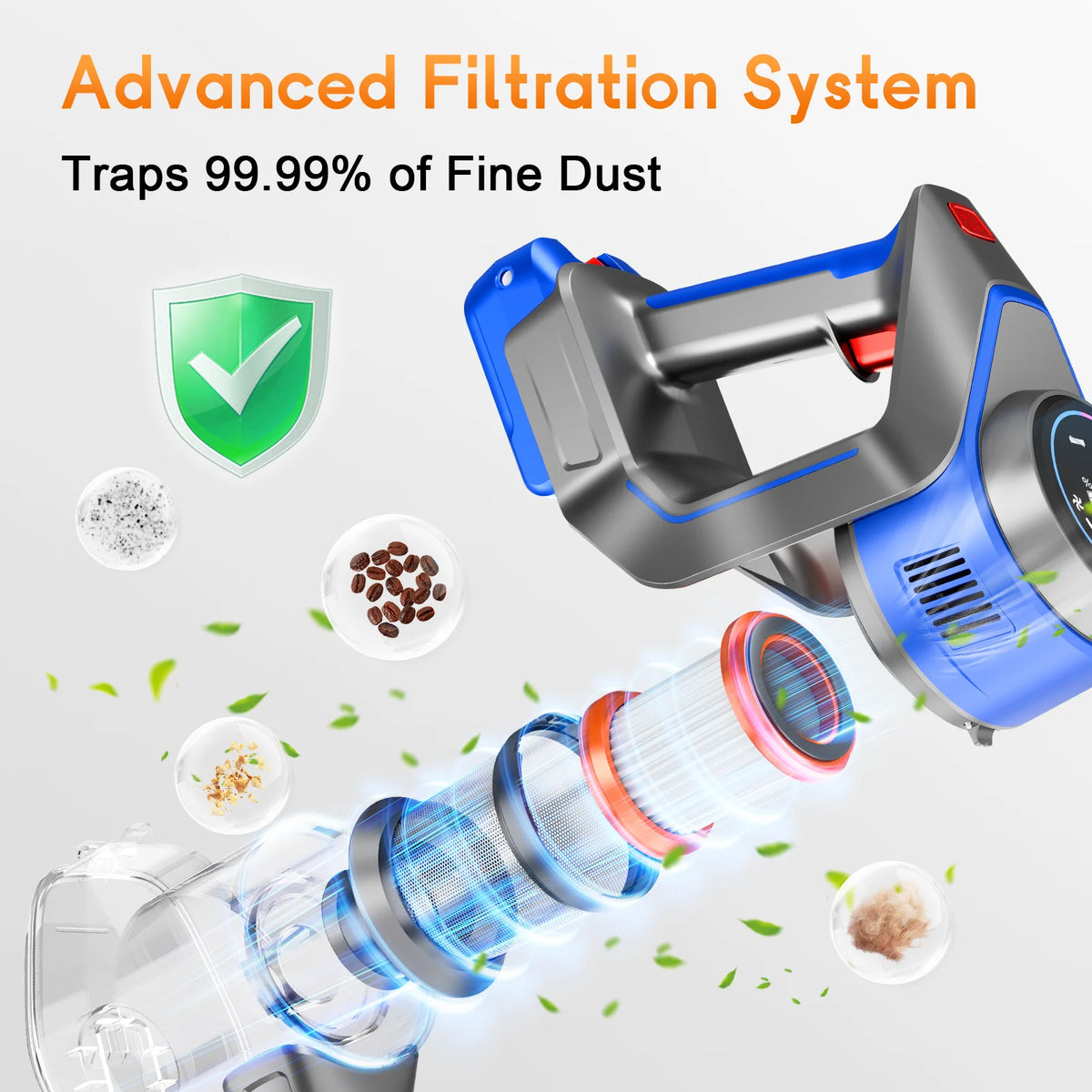 Honki Cordless Wet And Dry Handheld Vacuum