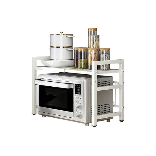 Expandable Microwave Shelf Organizer Moisture And Rust Proof
