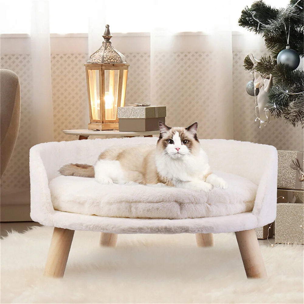BORWART Elevated Pet Bed Sofa For Dogs And Cats