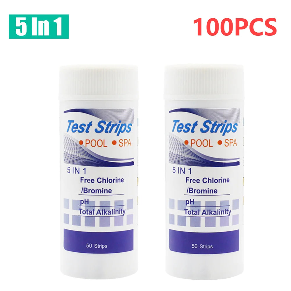 ALLOYSEED PH Test Strips 7 In 1 Pool Aquarium