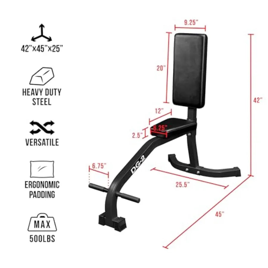 Weight Bench for Shoulder Press and Strength Training