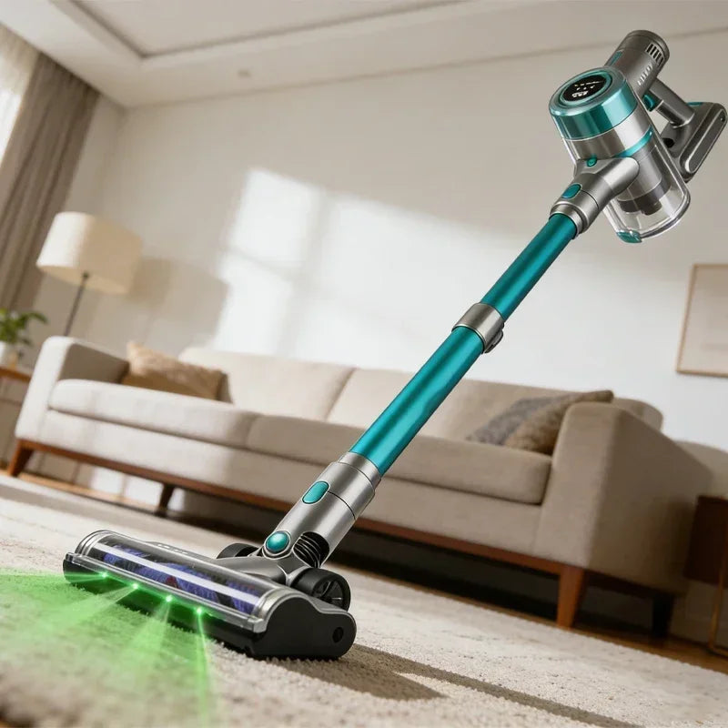 E.L.UO Cordless Handheld Vacuum Cleaner With Removable Battery