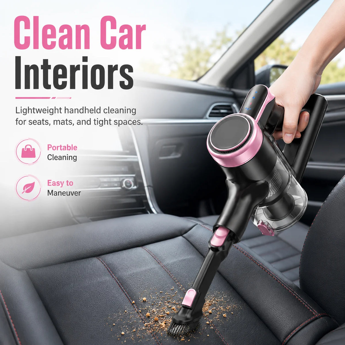 Suxiangvac Cordless Stick Vacuum Cleaner For Home And Pet