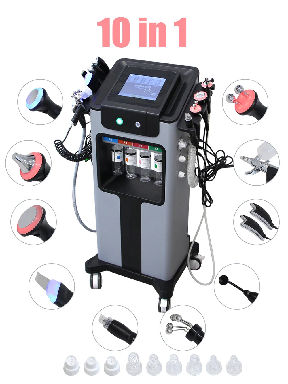 FAZJEUNE 10-In-1 H2O2 Facial Cleanser Machine