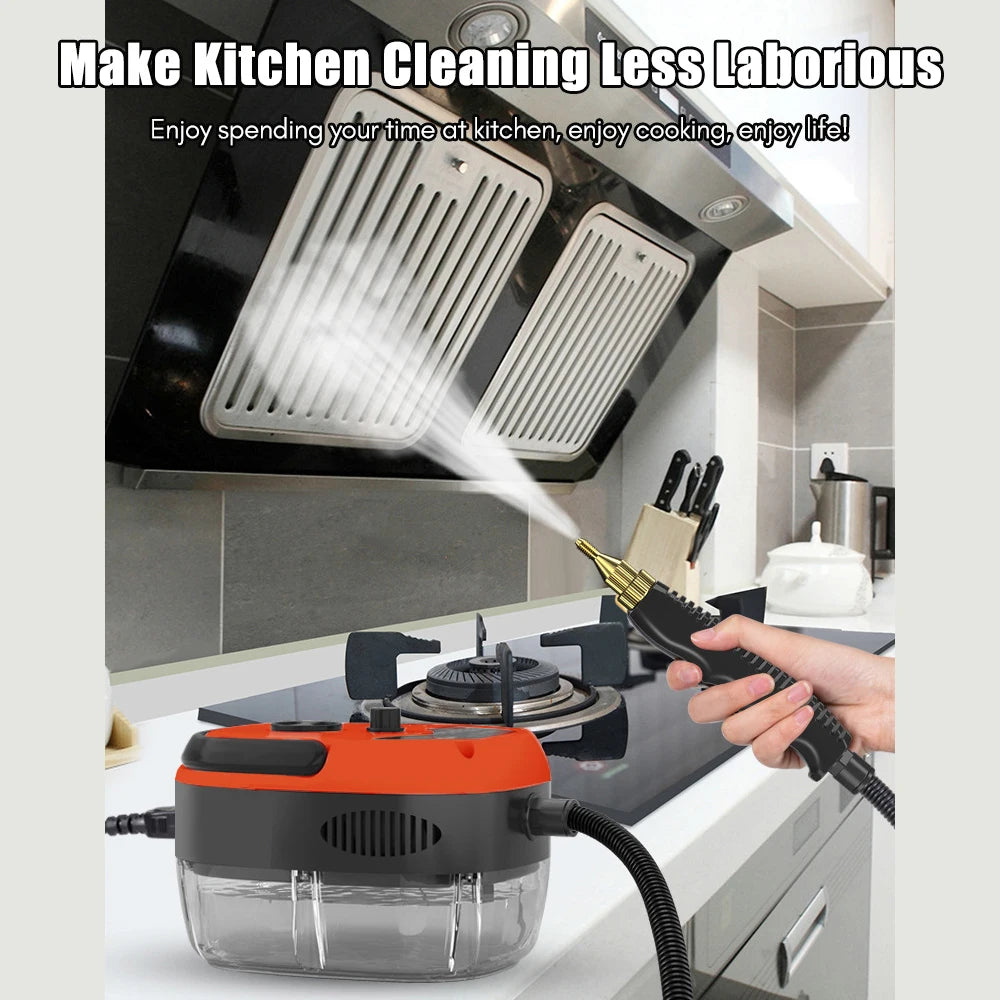Romellar Portable Steam Cleaner For Car And Home