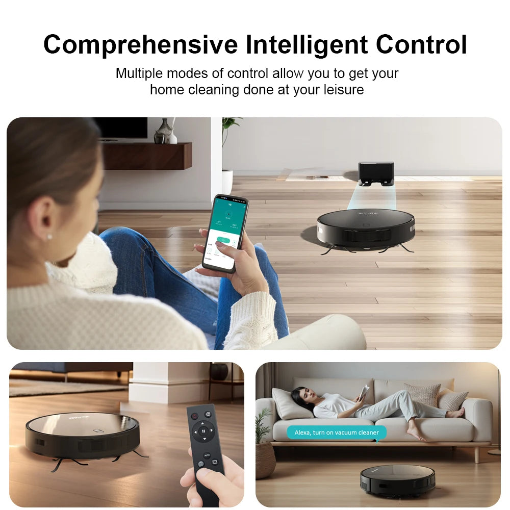Boaimore Smart Robot Vacuum Combo Mop With App