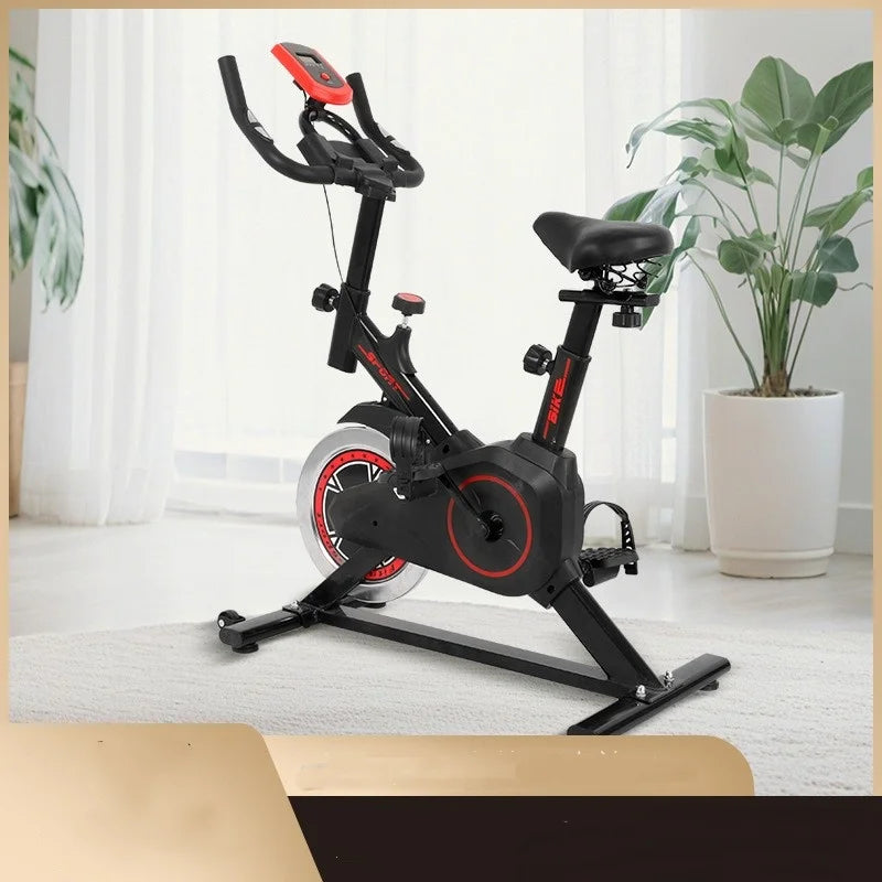 Silent Indoor Spin Bike With Adjustable Seat
