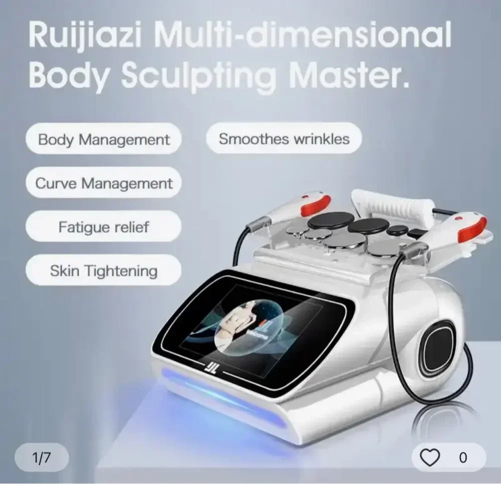 XHUODADA 448kHz Tecar Therapy Diathermy Body Massager
