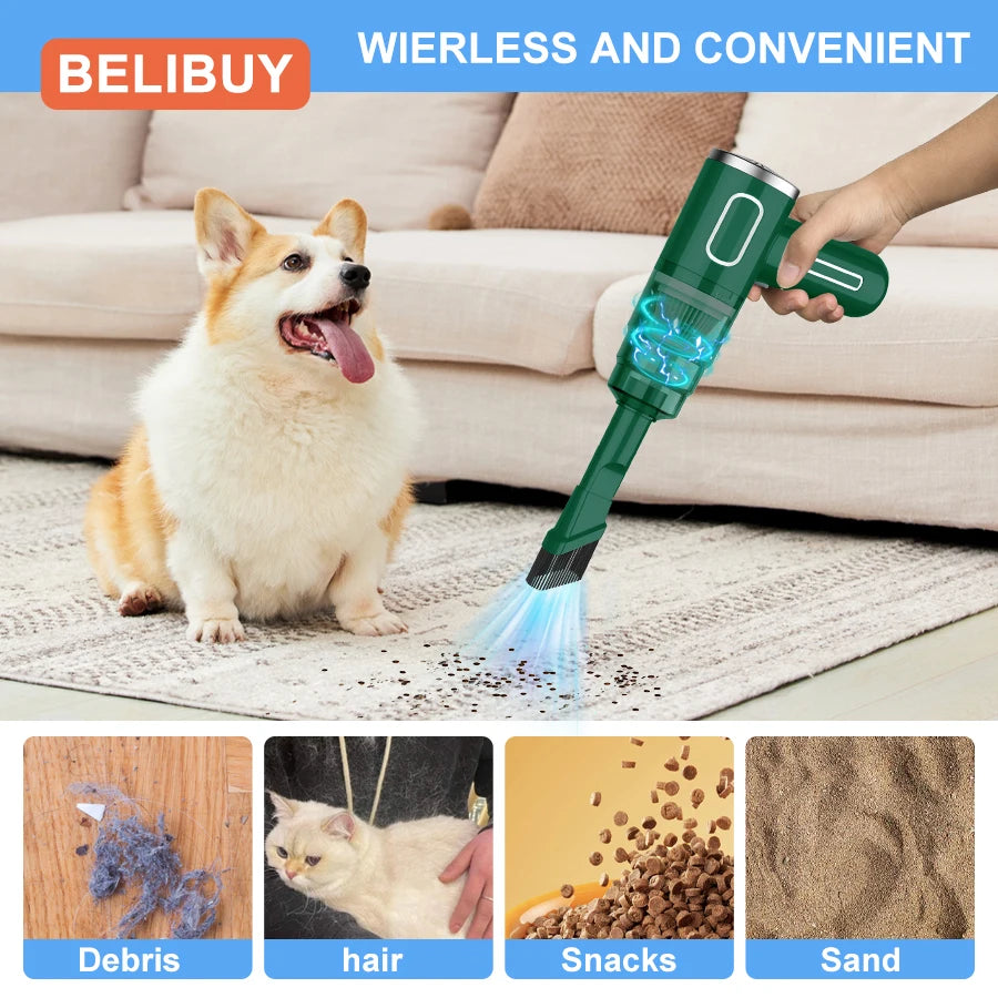 Mini Wireless Car Vacuum Cleaner Handheld Rechargeable
