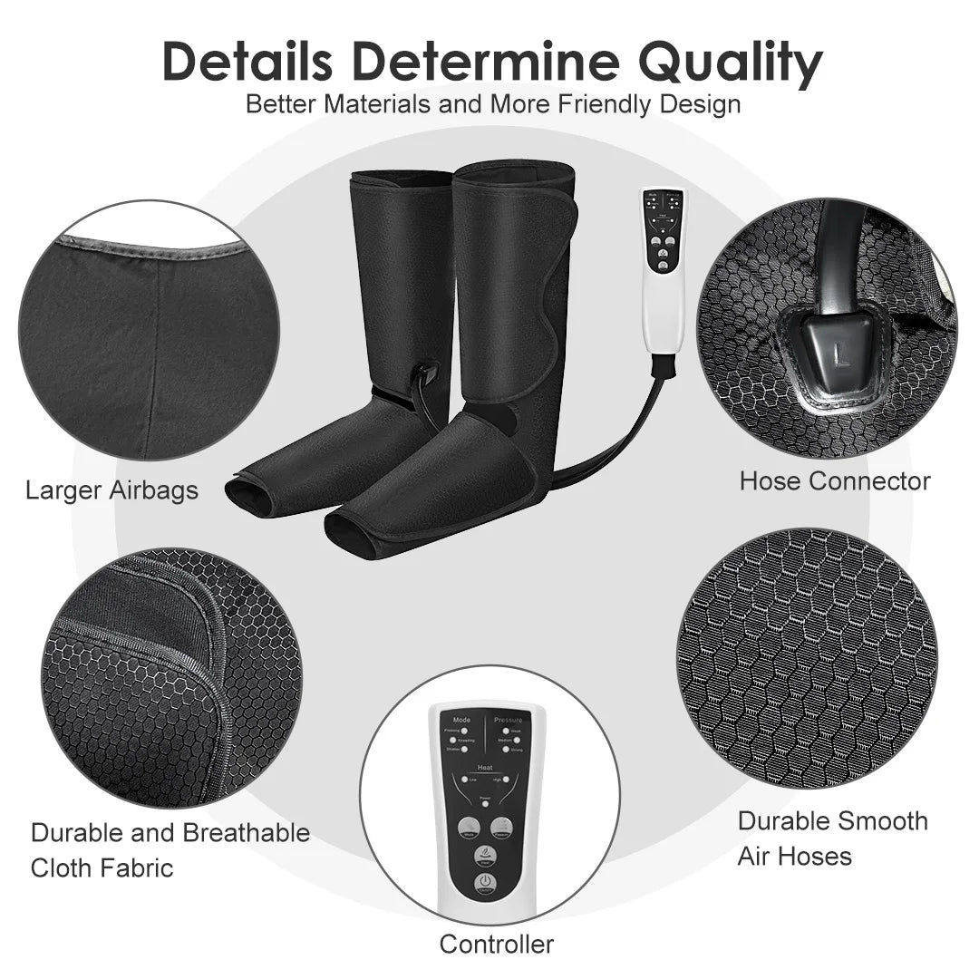 Sejoy Heated Air Compression Leg Massager