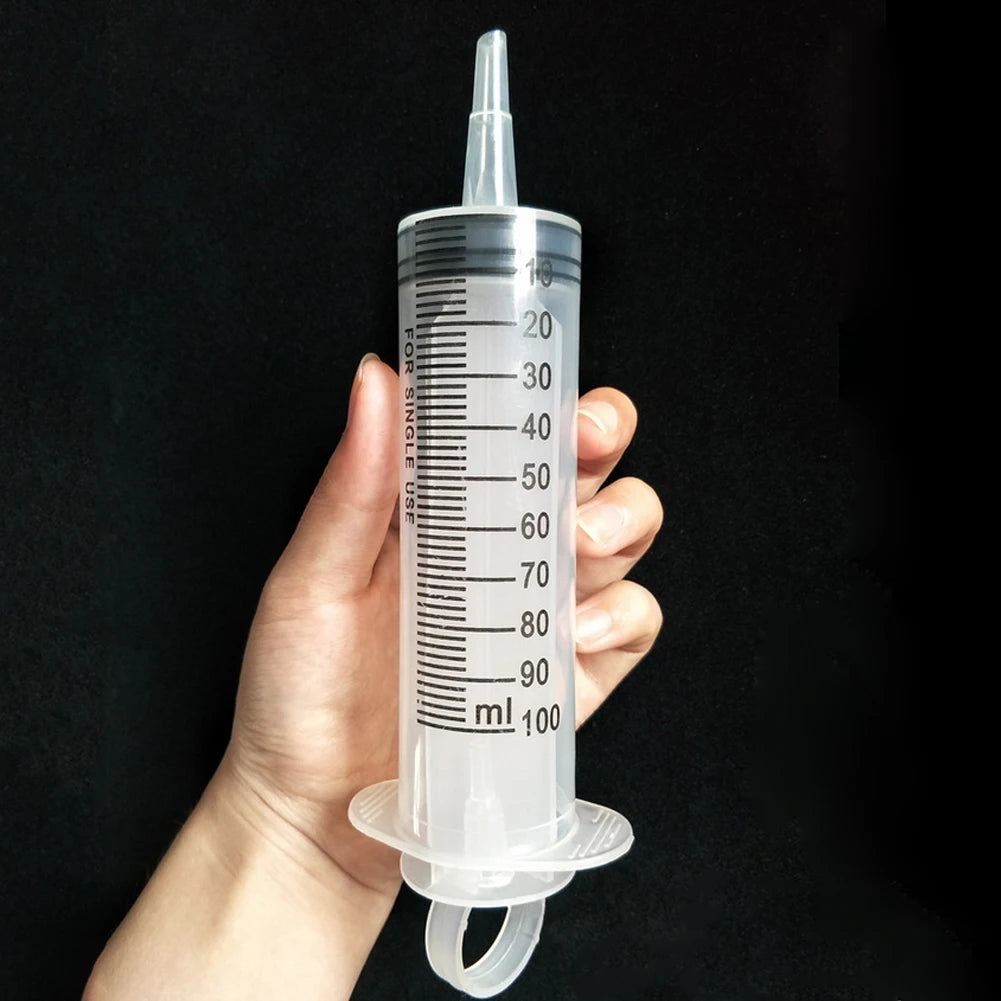 Alloet Plastic Syringe Reusable Pump For Pet Feeding