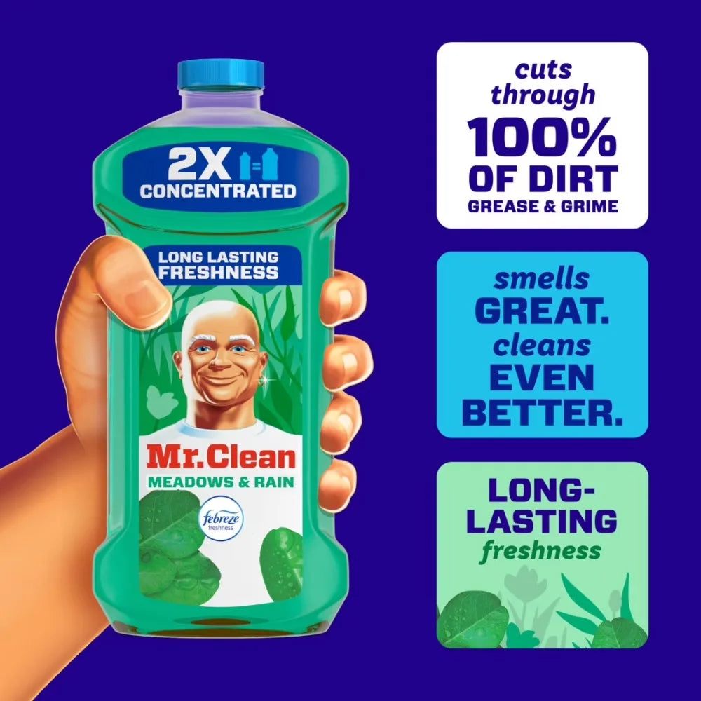Hot Selling 2X Concentrated Multi Surface Cleaner with Febreze Meadows and Rain Scent 23 Fl Oz