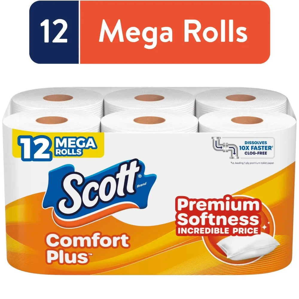 Extra Soft Strong Toilet Paper Premium Bathroom Tissue