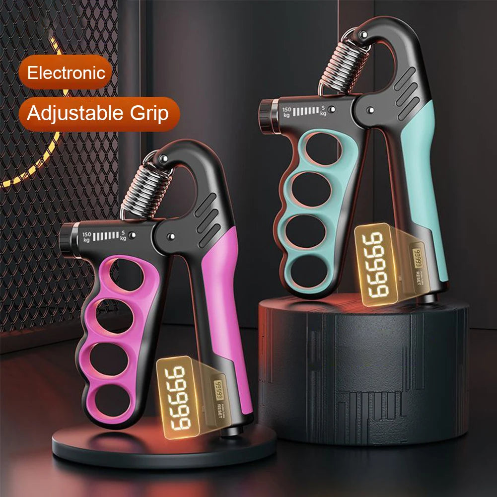 Adjustable Hand Grip Strengthener 5 to 100Kg With Counter