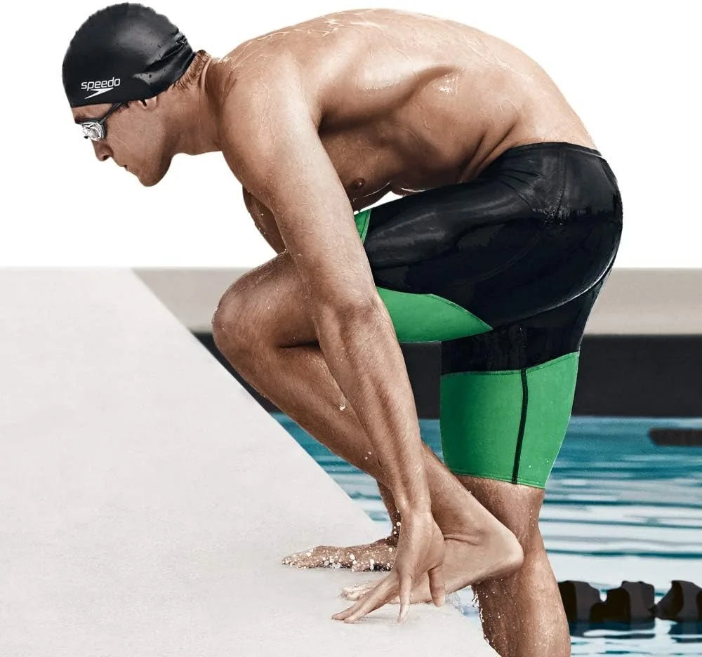 Unisex Swim Goggles With Wide Panoramic Lens UV Protection