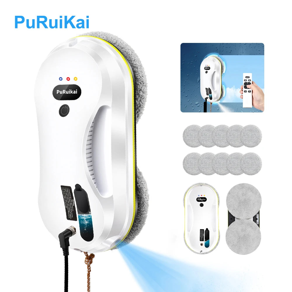PuRuikai PRK309 Window Cleaning Robot Vacuum