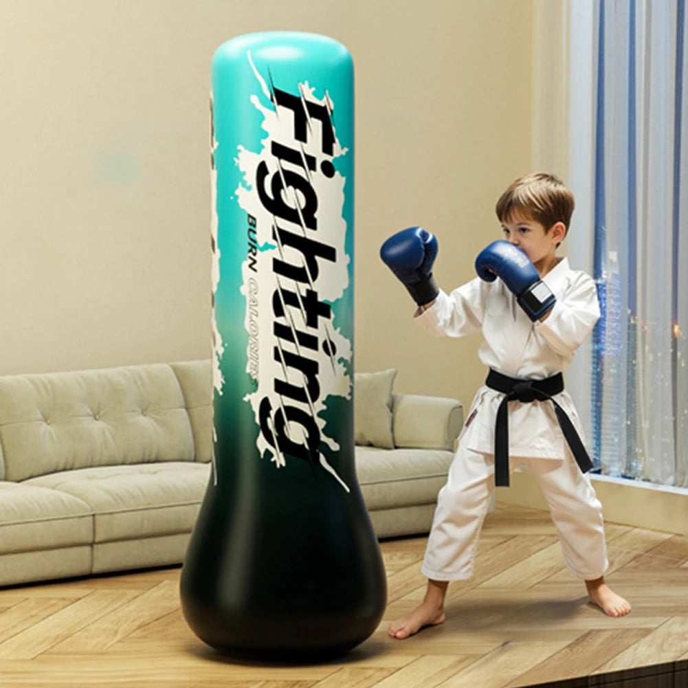 ALIILEE Inflatable Punching Bag With Adjustable Weight