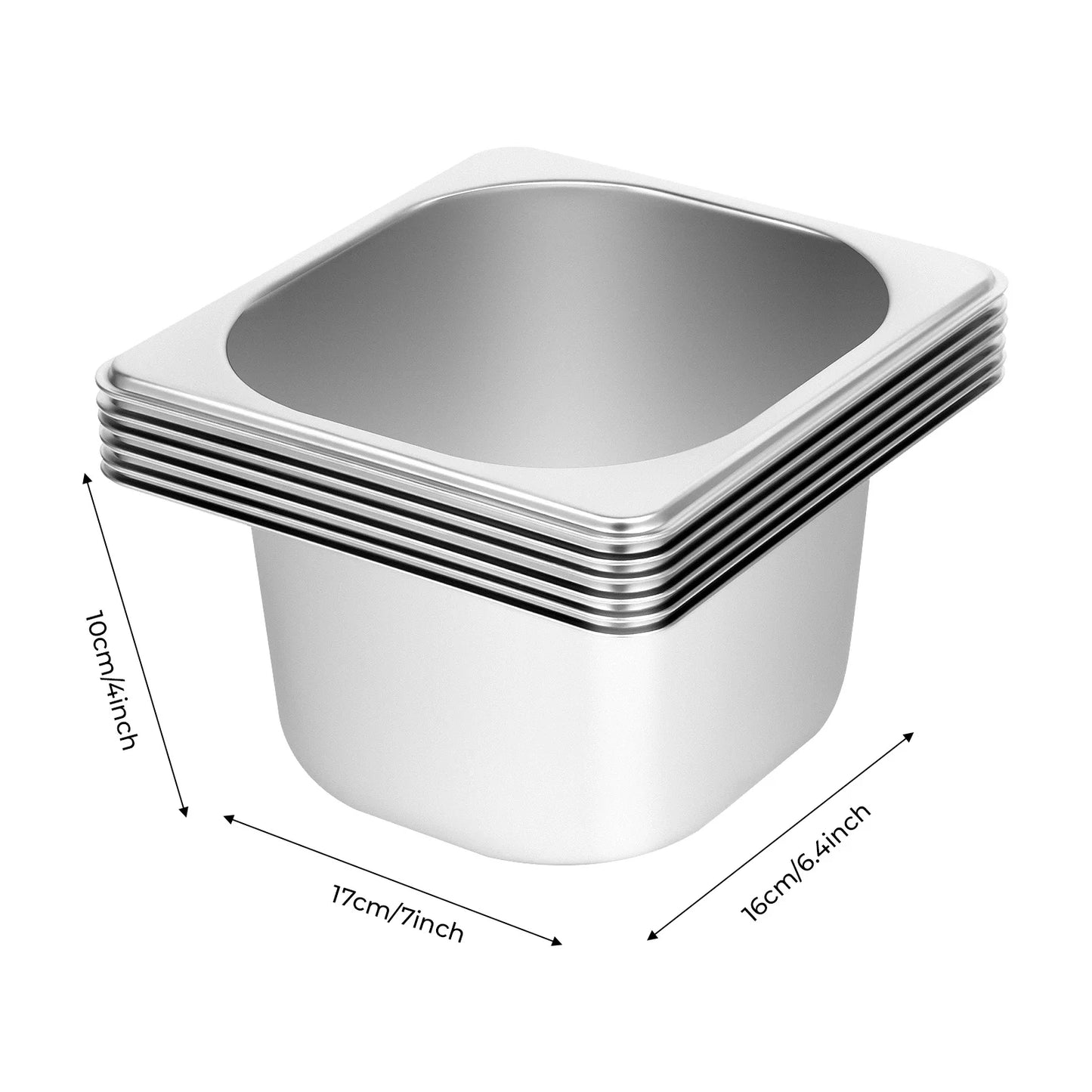 Bymaocar Six Pan Countertop Condiment Dispenser