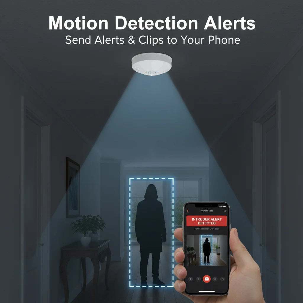 Mini 1080P WiFi Security Camera With Motion Detection