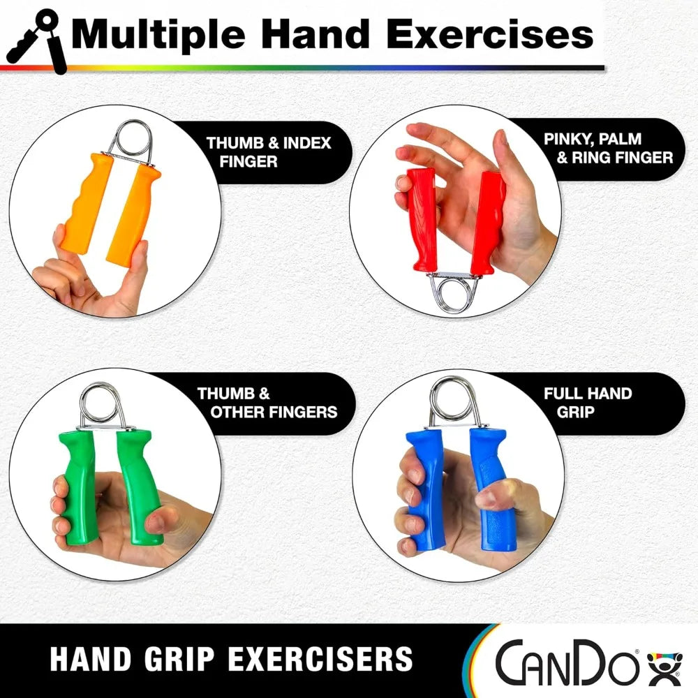 Hand Grip Exerciser 5 Level Resistance Set