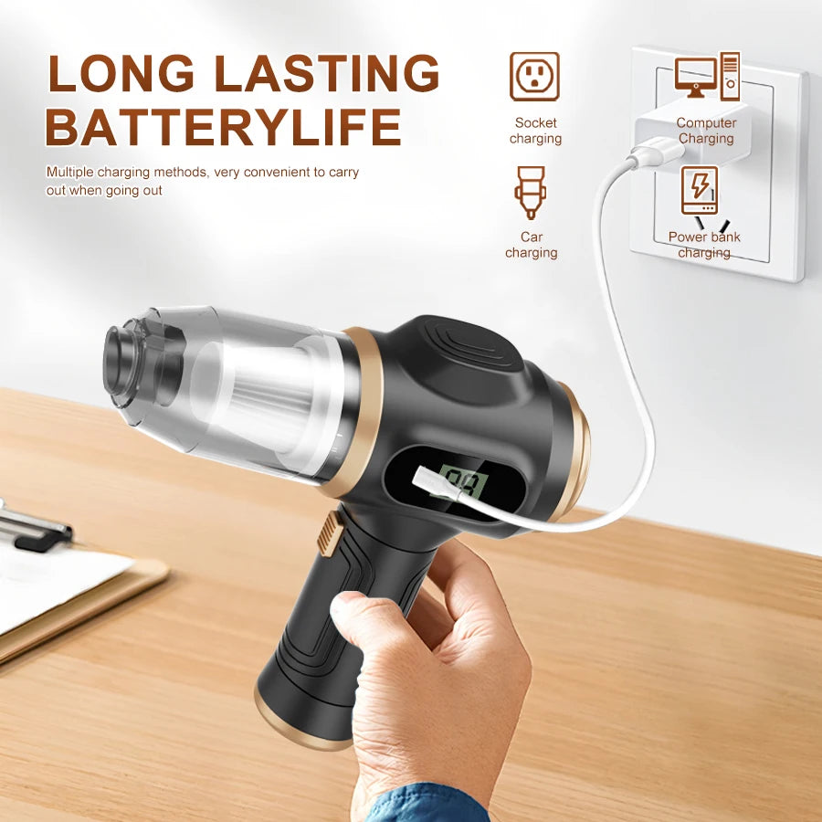 Cordless Handheld Vacuum For Dust Debris And Pet Hair