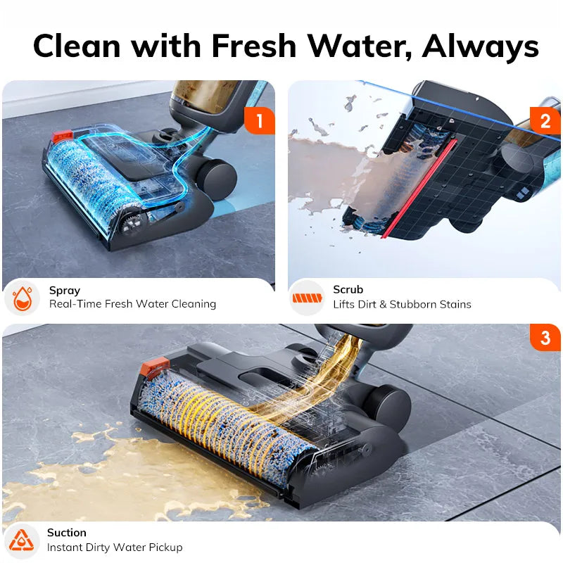 Ilife W90 Pro Cordless Wet Dry Smart Mop