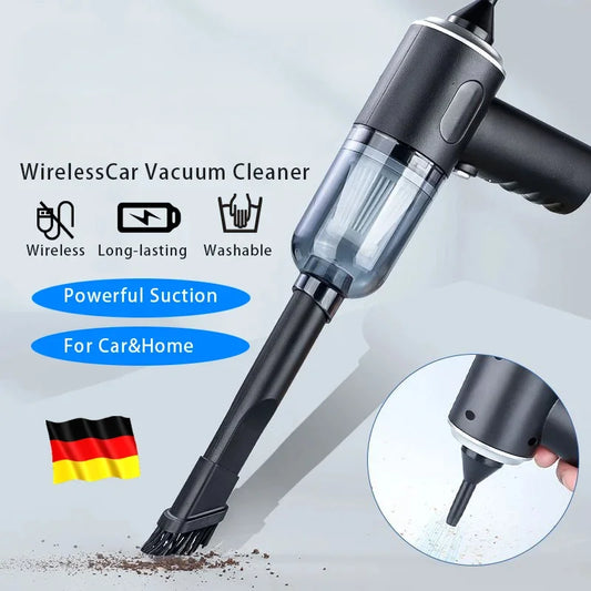Wireless Car Vacuum Cleaner 9000Pa USB Charging 1200mAh